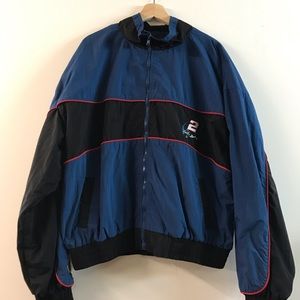 Vintage Rusty Wallace NASCAR Windbreaker Jacket